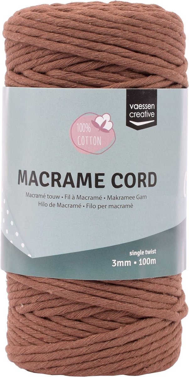 Vaessen Creative • Macrame Cord 3mmx100m White