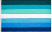 Zac's Alter Ego - 5 x 3 Feet Gay Men's with Brass Eyelets Vlag - Multicolours