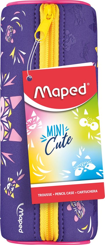 Maped Mini Cute kids etui leeg - roze | bol