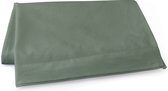 Laken Elegance Percale de Katoen - Vert Grenat 150x250cm - 1 personne