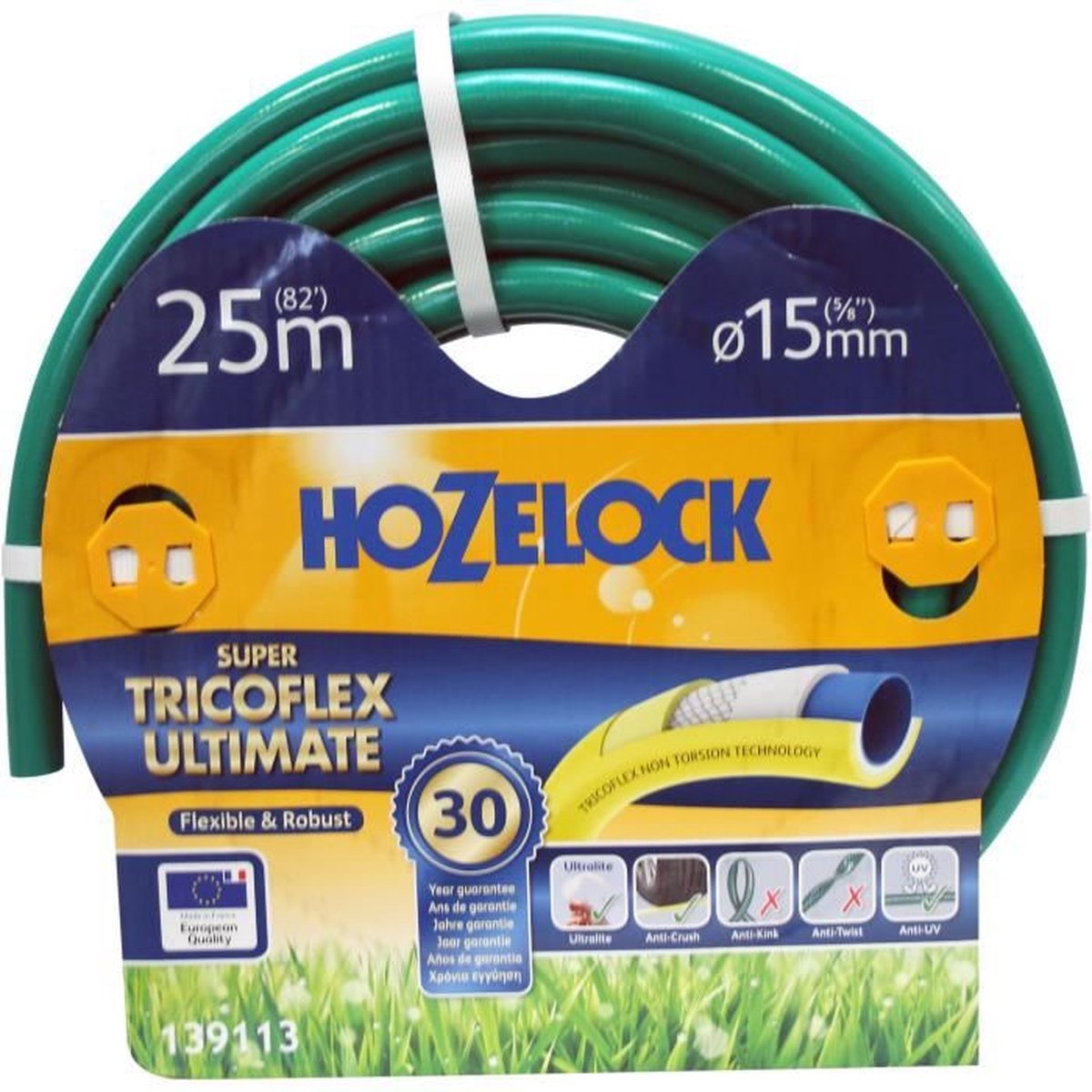 HOZELOCK - Tuinslang - super tricoflex groen 15 - 25m