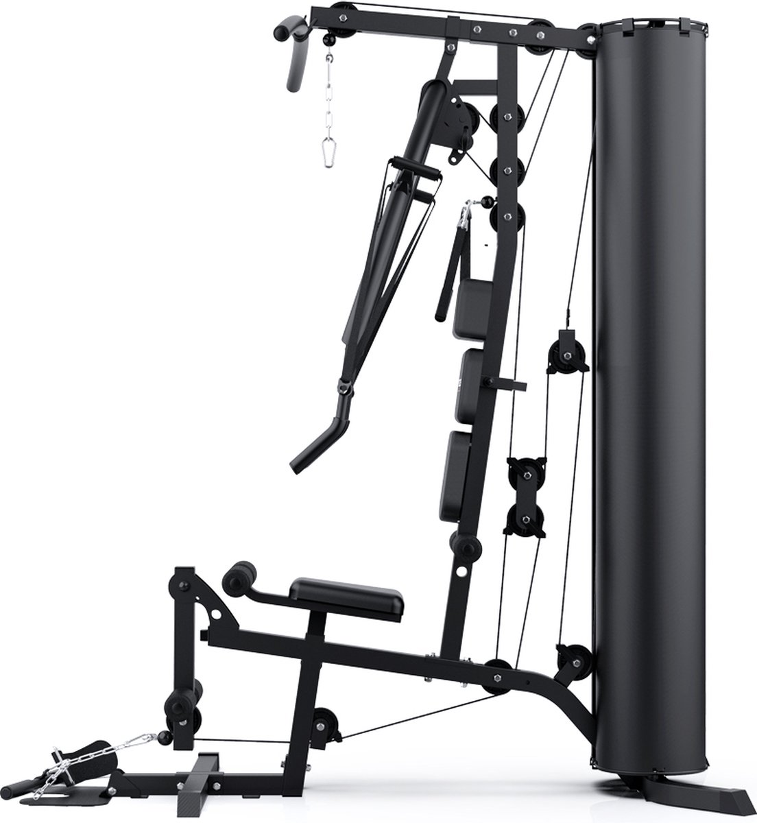 Machine multistation - musculation acier - ION Home Gym noir