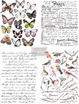 Redesign -Decoratie Transfer - Parisian Butterflies