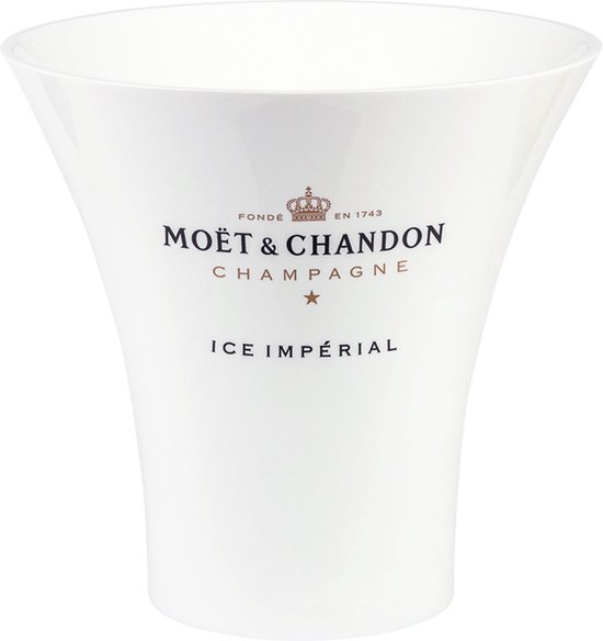 Complete Moët & Chandon Ice Imperial set Ice Bucket XL inclusief 6 glazen en Small Ice Bucket met Scoop - Moët & Chandon