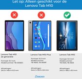 Tablet hoes geschikt voor Lenovo Tab M10 FHD (2020) - 10.1 inch - Kinderhoes met handvat - Schokbestendige Kids cover - Magenta