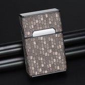 Gadgetpoint | Sigarettenhouder | Opbergbox | Sigarettendoosje | Sigaretten opberg doos | Plastic Metaal Kunststof Patroon