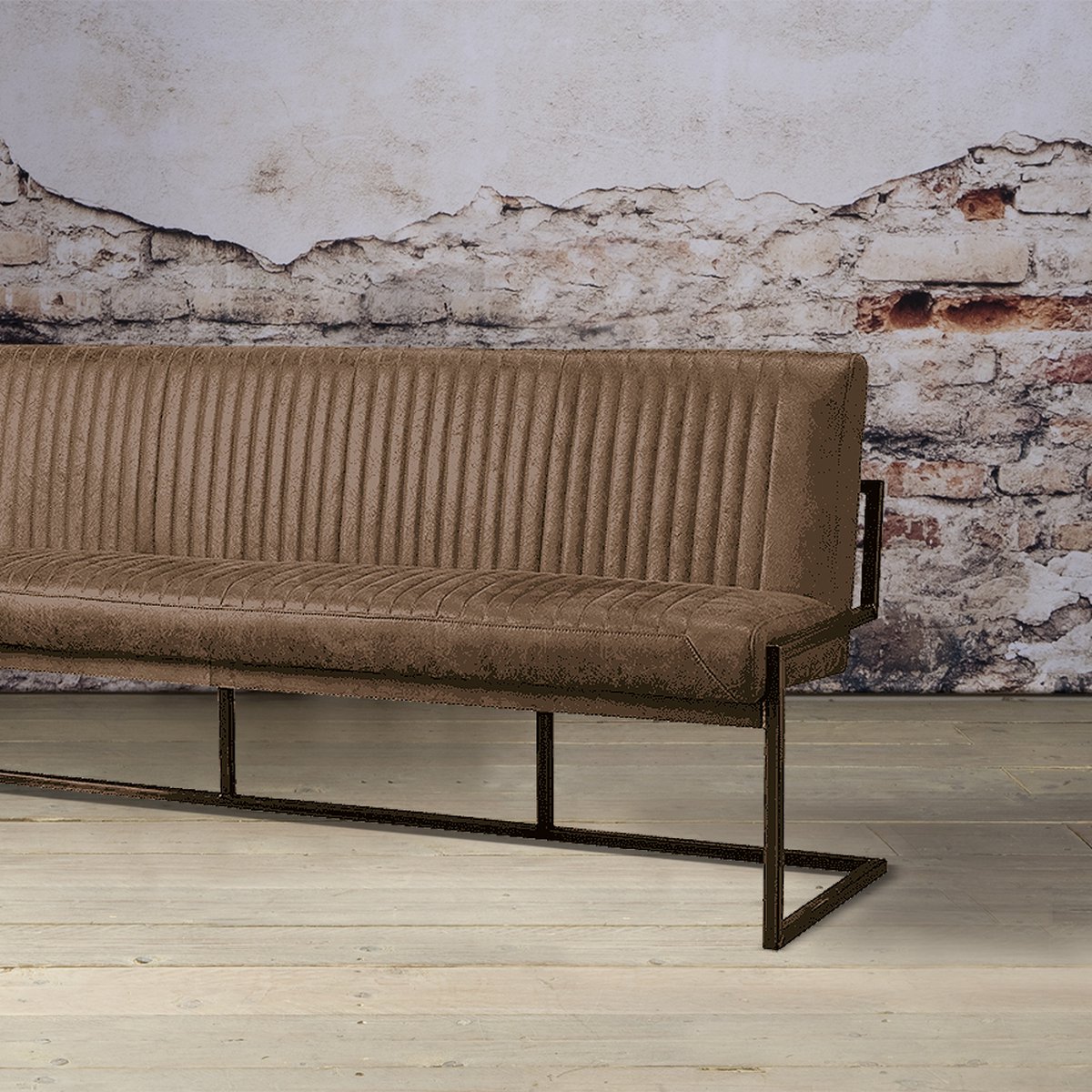 SIDD Ferro bench 155 - Savannah light brown 1049