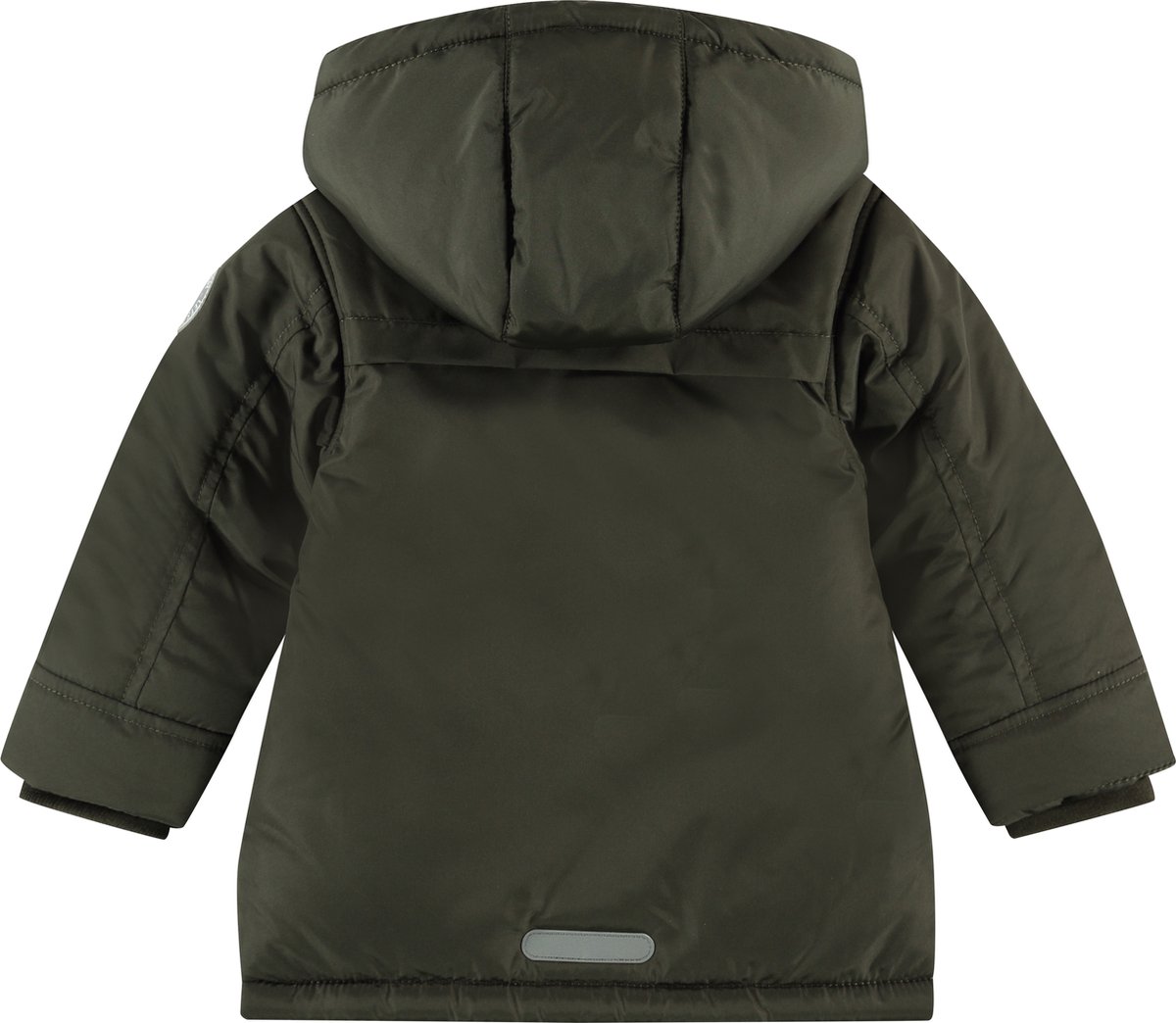 SEAUR Winterparka voor jongens, dikke winterjas voor kinderen, warme mantel, outdoorjas met afneembare capuchon, 120-170 cm, 5-14 jaar, blauw, 13-14 Jaar