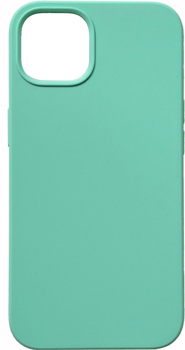 Casemania Hoesje Geschikt voor Apple iPhone 13 Pro - Groen - Liquid Siliconen Back Cover
