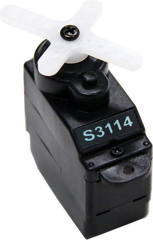 Futaba Microservo S3114 Analoge servo Materiaal (aandrijving