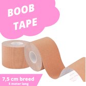Boob Tape set - 5 meter lang - (7.5cm breed) - Push Up Bra - Fashion Tape - BH Tape - Plak BH - BH accessoire
