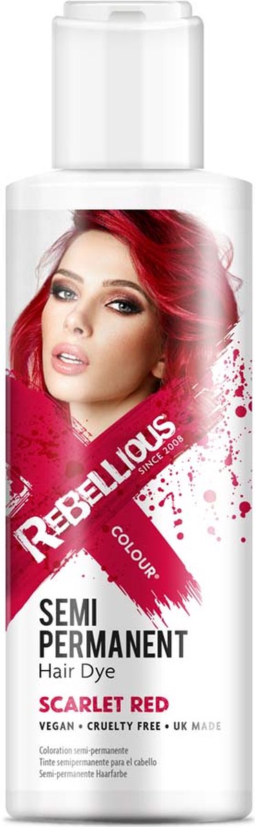 PaintGlow semi permanente haarverf Scarlet Red - 100ml