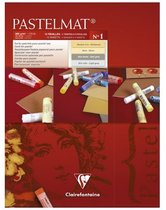 Pastelmat - Papier pour pastels - bloc n°1 - assorti - Clairefontaine - 18 x 24 cm