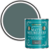 Peinture pour meubles lavable mate verte Rust-Oleum - Mer profonde 750 ml