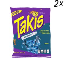 Takis Blue Heat - 2 Pack - Buitenlandse Chips