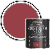 Rust-Oleum Rood Afwasbaar Mat Keukenkast verf - Soho 750ml