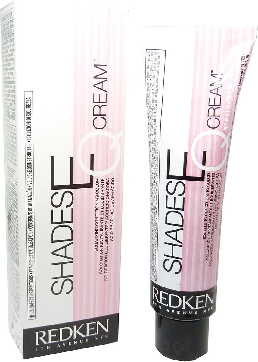 Redken Shades EQ Cream Haarkleurcrème Demi Permanent zonder ammoniak 60ml - 07RR Red Red / Rot Rot