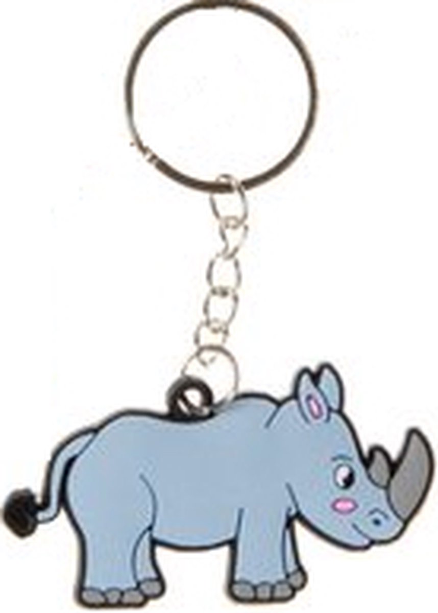 Neushoorn Sleutelhanger | Lightfight | Jungle | Wilde Dieren