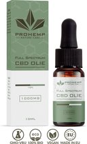 Prohemp CBD olie 10% - Full Spectrum - 10ml - 1000 mg Premium CBD