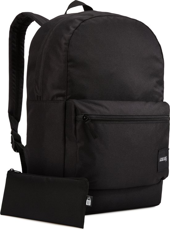 Case Logic Campus Commence - Laptop Rugzak - Recycled - 24L - Zwart