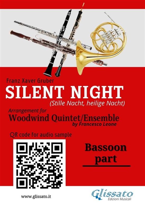 Foto: Silent night woodwind quintet ensemble 5 bassoon part of silent night for woodwind quintet ensemble