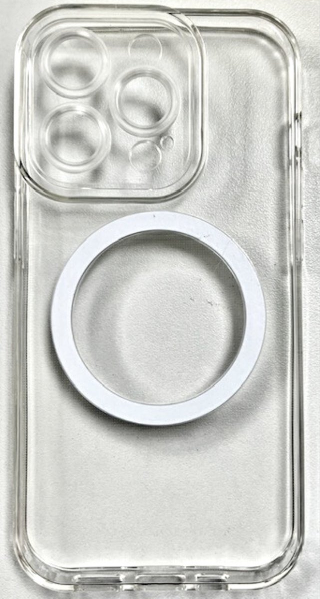 iPhone 14 Hoesje Doorzichtig met Extra Camera Bescherming - iPhone 14 Cover Transparant -Shockproof - Compatible voor iPhone 14 - Doorzichtig