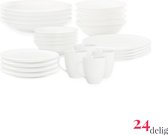 Ensemble de vaisselle vtwonen - Wit - Porcelaine - 24 pièces