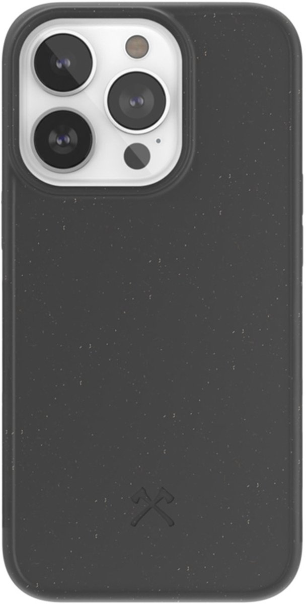 Woodcessories Case - geschikt voor iPhone 14 Pro Max - gemaakt van bio-materialen - Black
