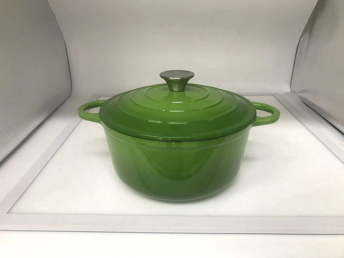 Relance Braadpan 24cm groen met deksel
