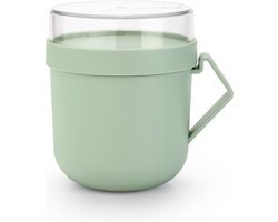 foto van Brabantia Make & Take Soepbeker To Go - 0,6 l - Kunststof - Jade Green