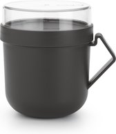 Brabantia Make & Take Rond Mug 0,6 L Gris, Transparent 1 pièce(s)