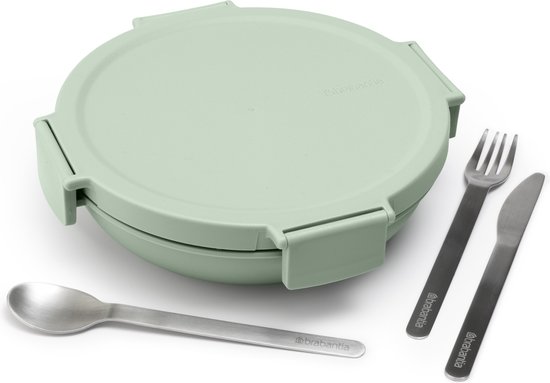 Bol à lunch Brabantia Make & Take - 1 l - Plastique - Vert jade