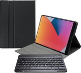 Mobilize Detachable Bluetooth Keyboard - Tablethoes geschikt voor Apple iPad 10.2 (2019/2020/2021) / Air 3 / Pro 10.5 Hoes QWERTZ Bluetooth Toetsenbord Bookcase - Zwart