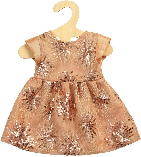 Puppen-Kleid Pinguin Pünktchen, Gr. 35-45 cm
