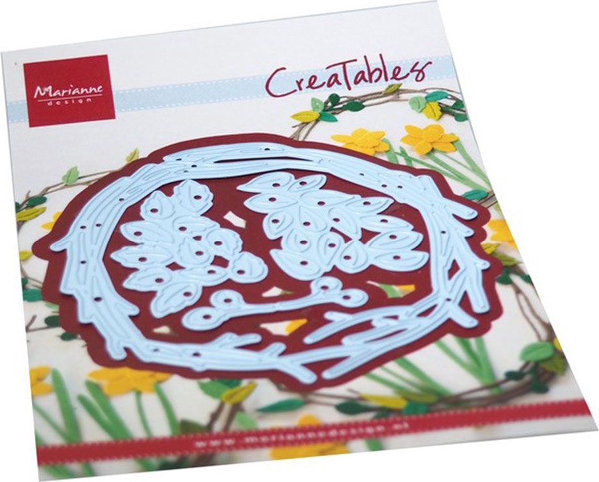 Marianne Design Creatable Spring wreath