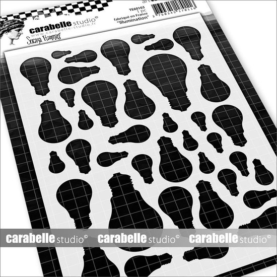 Carabelle Studio Stencil A6 Illumination By Soraya Hammin