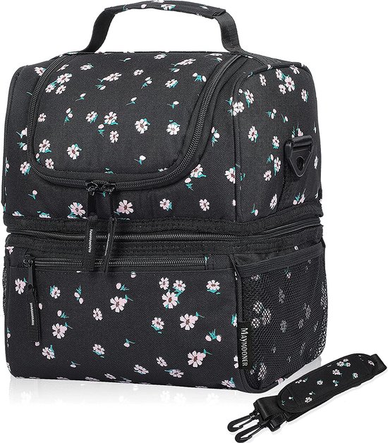 Sac Isotherme Lunch Bag, Sac Isotherme Pliable,Sacs à Lunch étanches, Sac Isotherme Repas Bureau