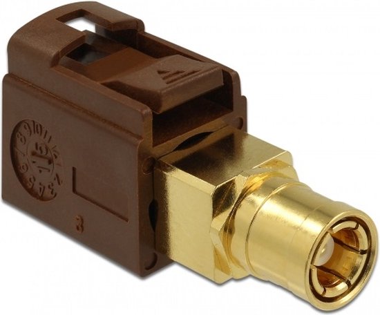 Fakra (M) To SMB (F) Antenna Adapter For DAB+ GPS - Fits Alfa Romeo / Fiat Ducato
