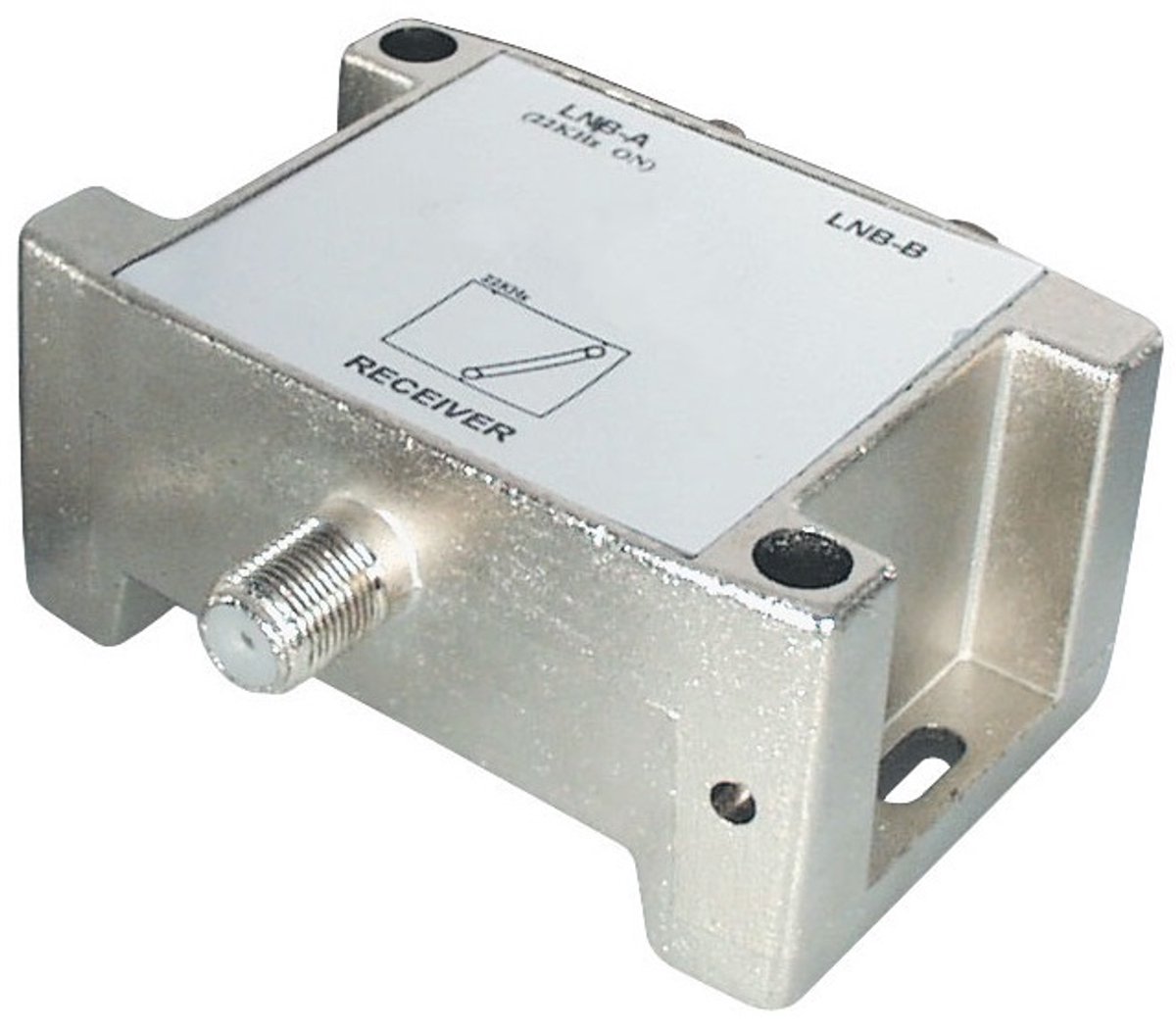 22 KHz LNB schakelaar met DC blocker / 700 - 2400 MHz