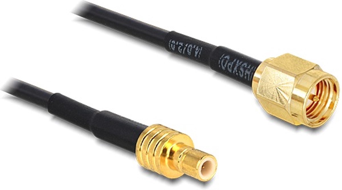 Delock - SMA Stecker - SMB Stecker RG-174 3 m