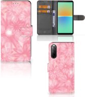 Telefoonhoesje Sony Xperia 10 IV Wallet Book Case Spring Flowers