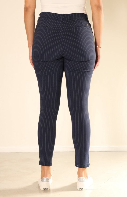 G-Star Eve Low Wide Leg Cargo Broek in het Blauw | NL