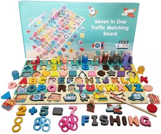 Magnetische Blokken voor kinderen - 100 stuks - Magnetisch