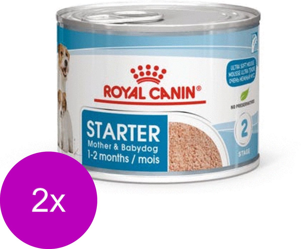 Royal Canin Mini Starter Mother & Babydog – Puppy-Hondenvoer – 2 x 4 kg