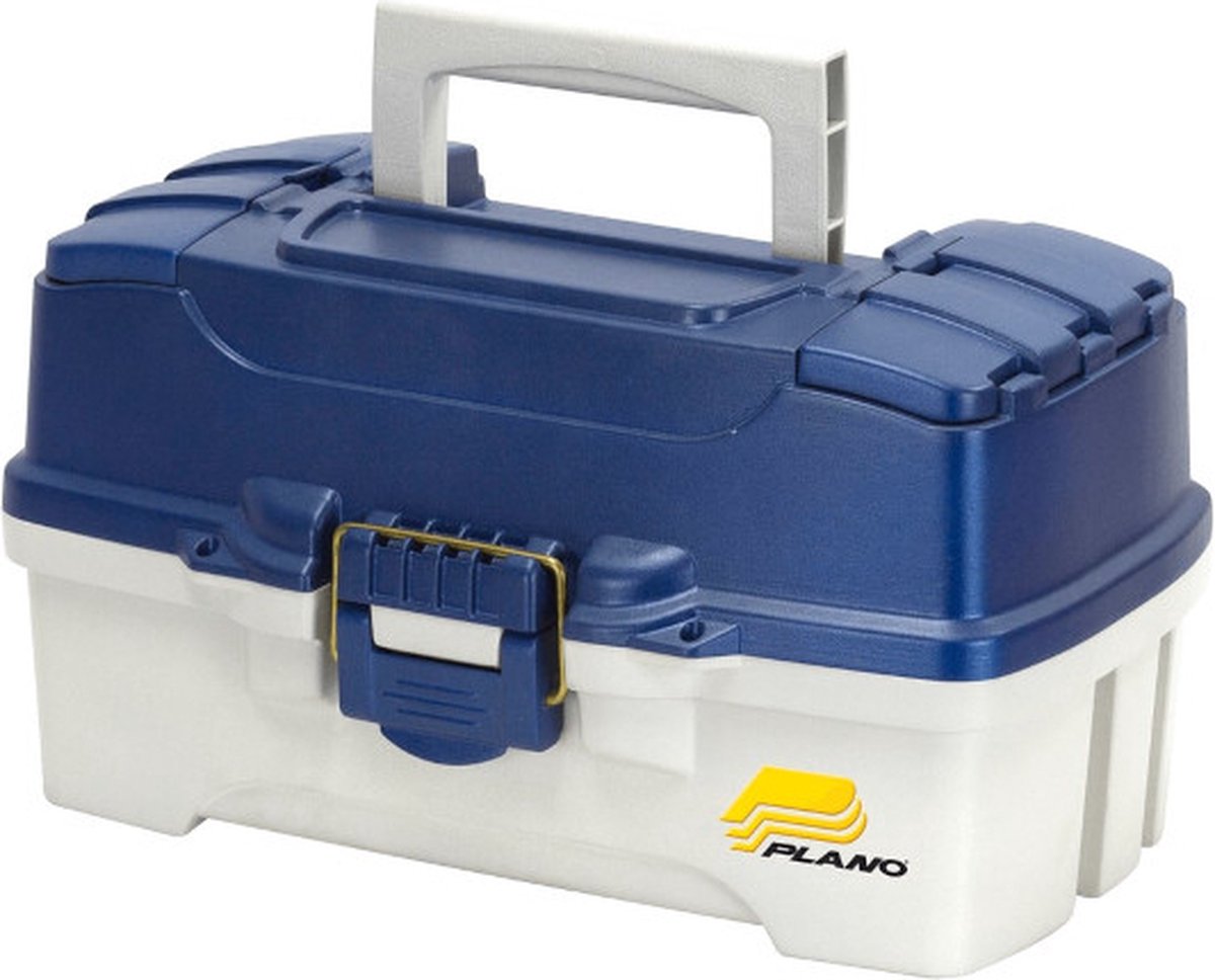 Plano Two-Tray Tackle Box Blue - Viskoffer