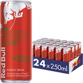 Red Bull - Red Edition Energy Drink - Koolzuurhoudende Energiedrank met Watermeloensmaak - 24 x 25 cl - Voordeelverpakking