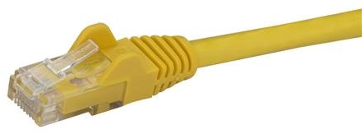 Startech N6PATC1MYL - Cat 6 UTP-kabel - RJ45 - 1 m - Geel