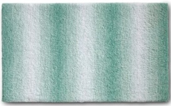 Badmat, 65 x 55 cm, Polyester, Jade Groen - Kela | Ombre