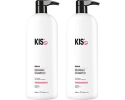 KIS - Kappers KeraMax - 2 x 1000 ml - Shampooing
