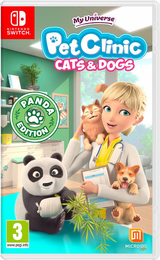 My Universe: Cats & Dogs Pet Clinic Panda Edition - Switch | Games - Bol